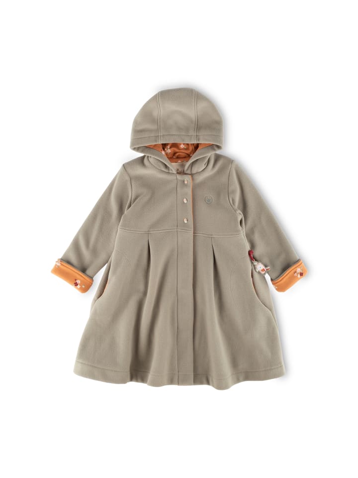 Sigikid Fleecemantel pink cockatoo in Salbeigrün günstig kaufen