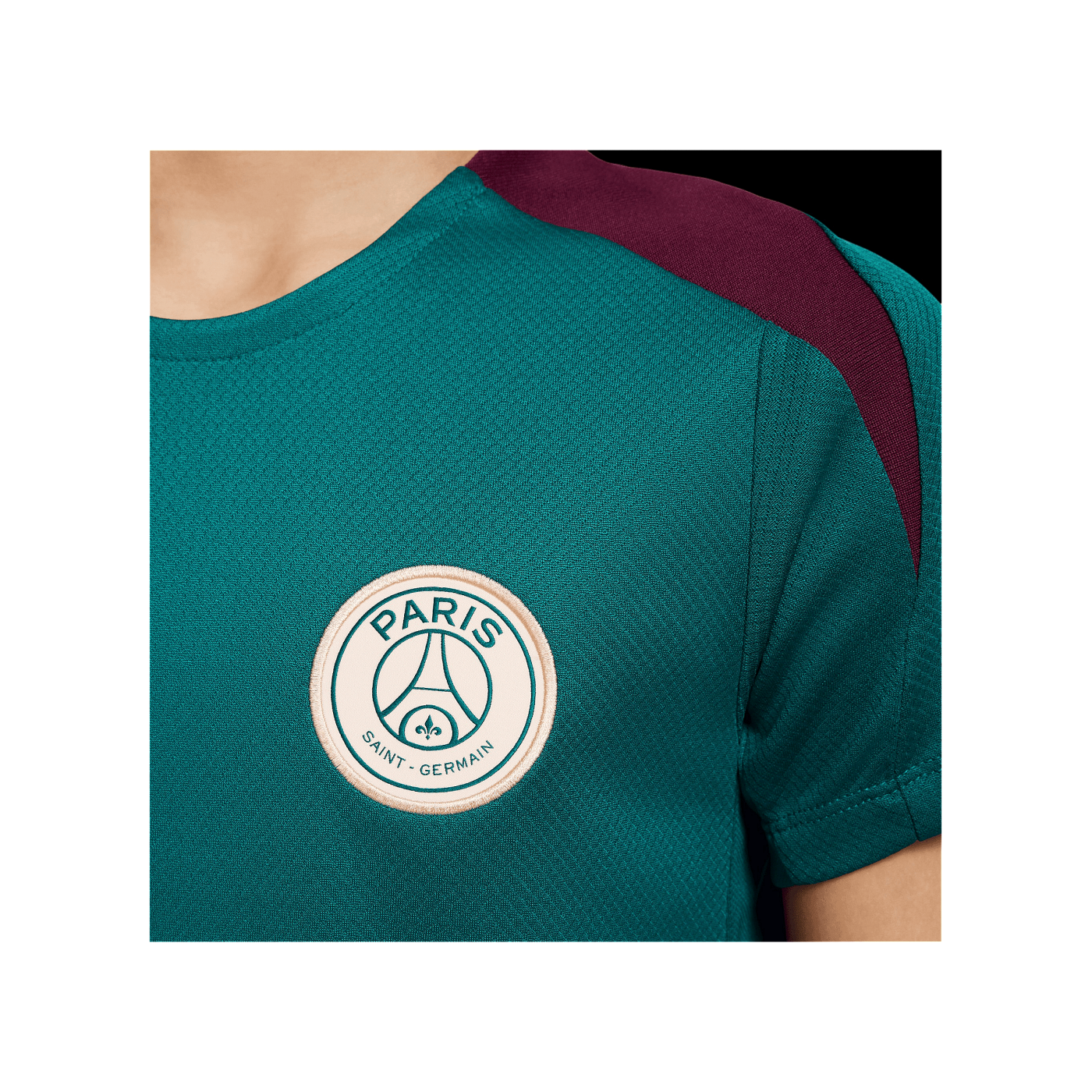 Nike Paris St. Germain Trainingsshirt Kids Grün F382