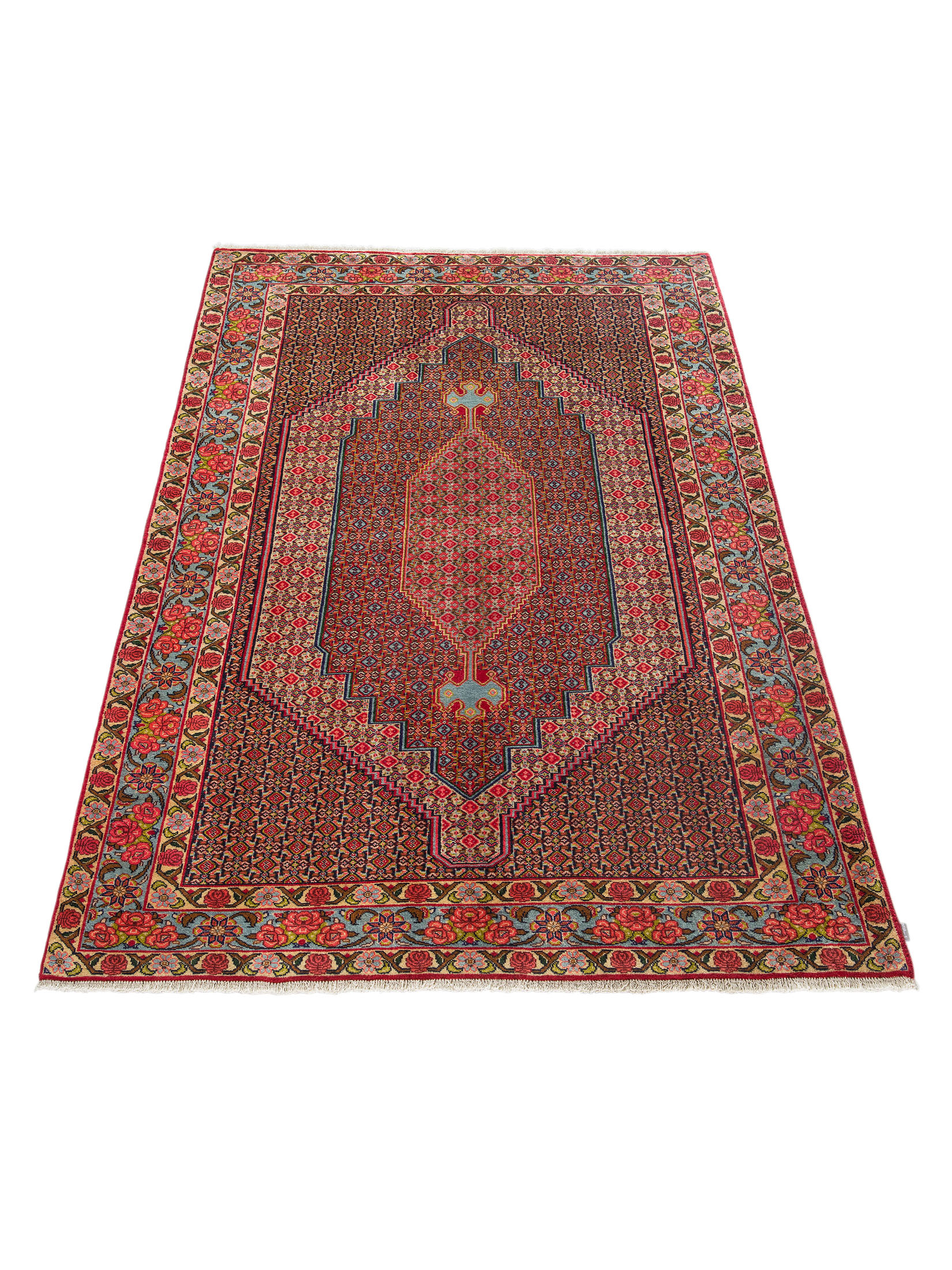 Senneh ca. 142 x 250 cm, Unikat / Einzelstück