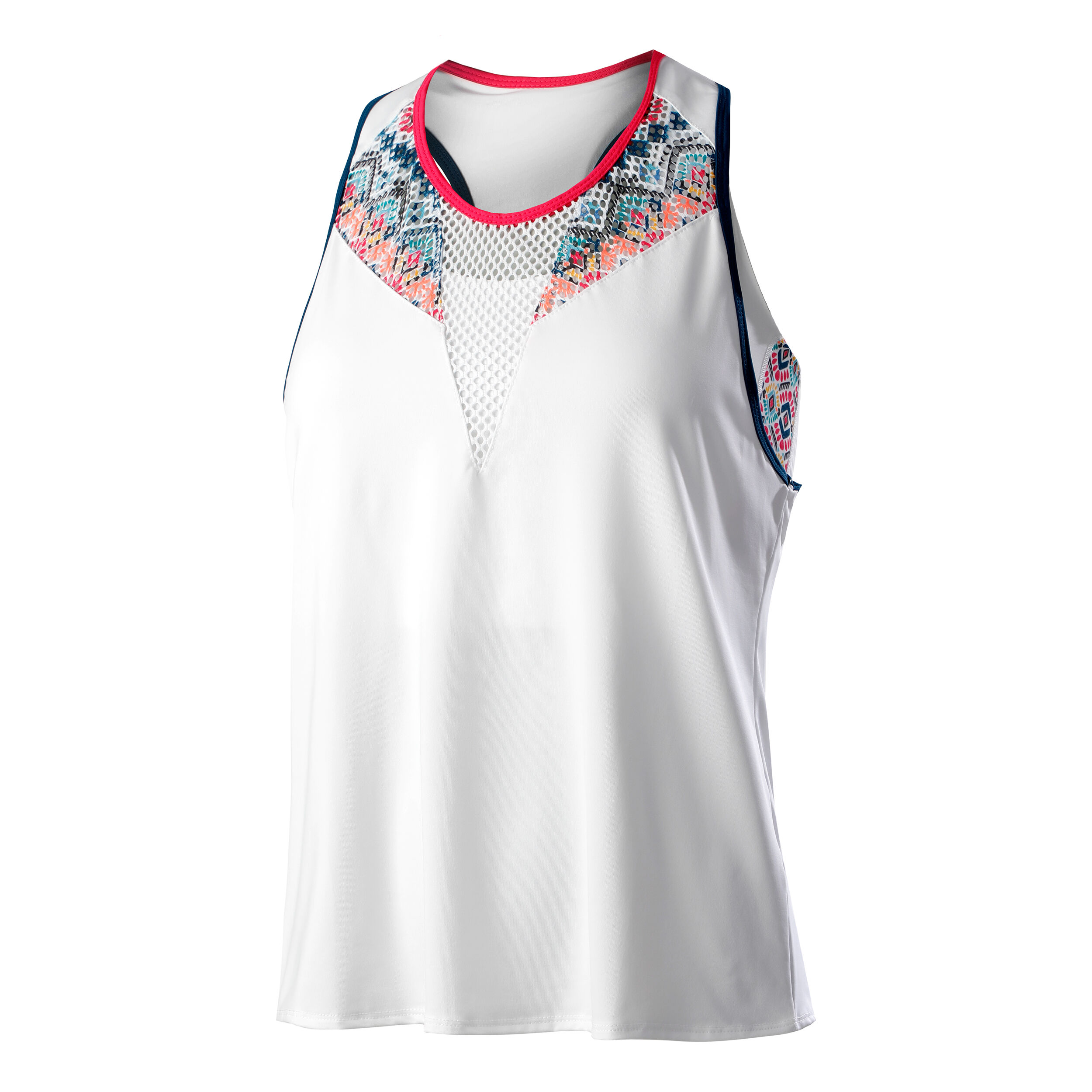 Think Ink Bralette Tank-Top Damen - Weiß, Mehrfarbig