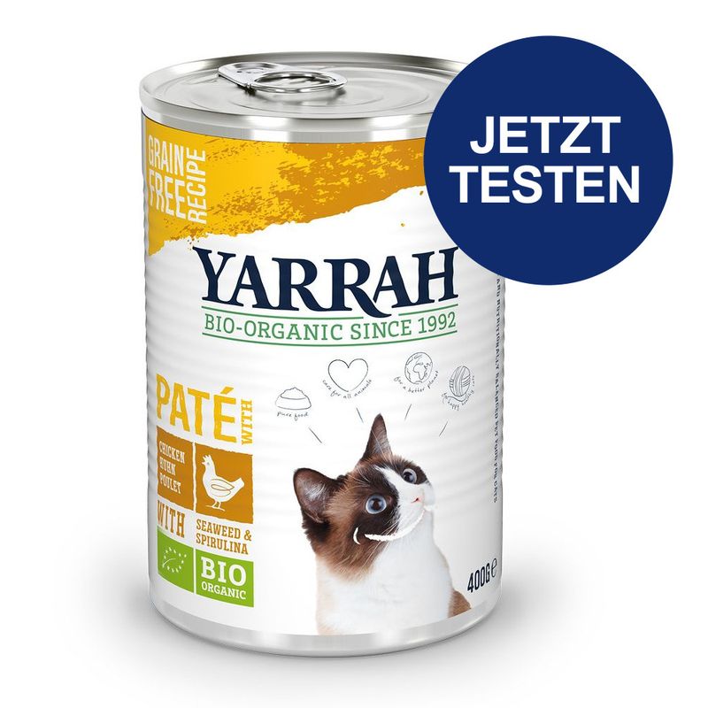 Probierpaket Yarrah Bio Pâté 6 x 400 g zu TOP-Preisen | bitiba %
