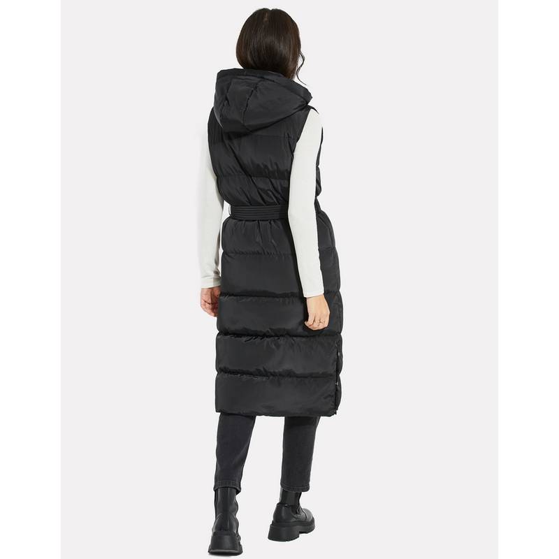 Threadbare THB Robbie Premium Hoodie Gilet Longweste Damen