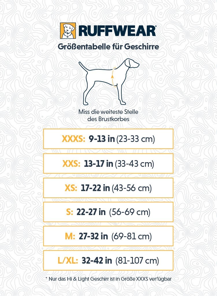 Ruffwear Hundegeschirre Ruffwear DoubleBack™ Geschirr M