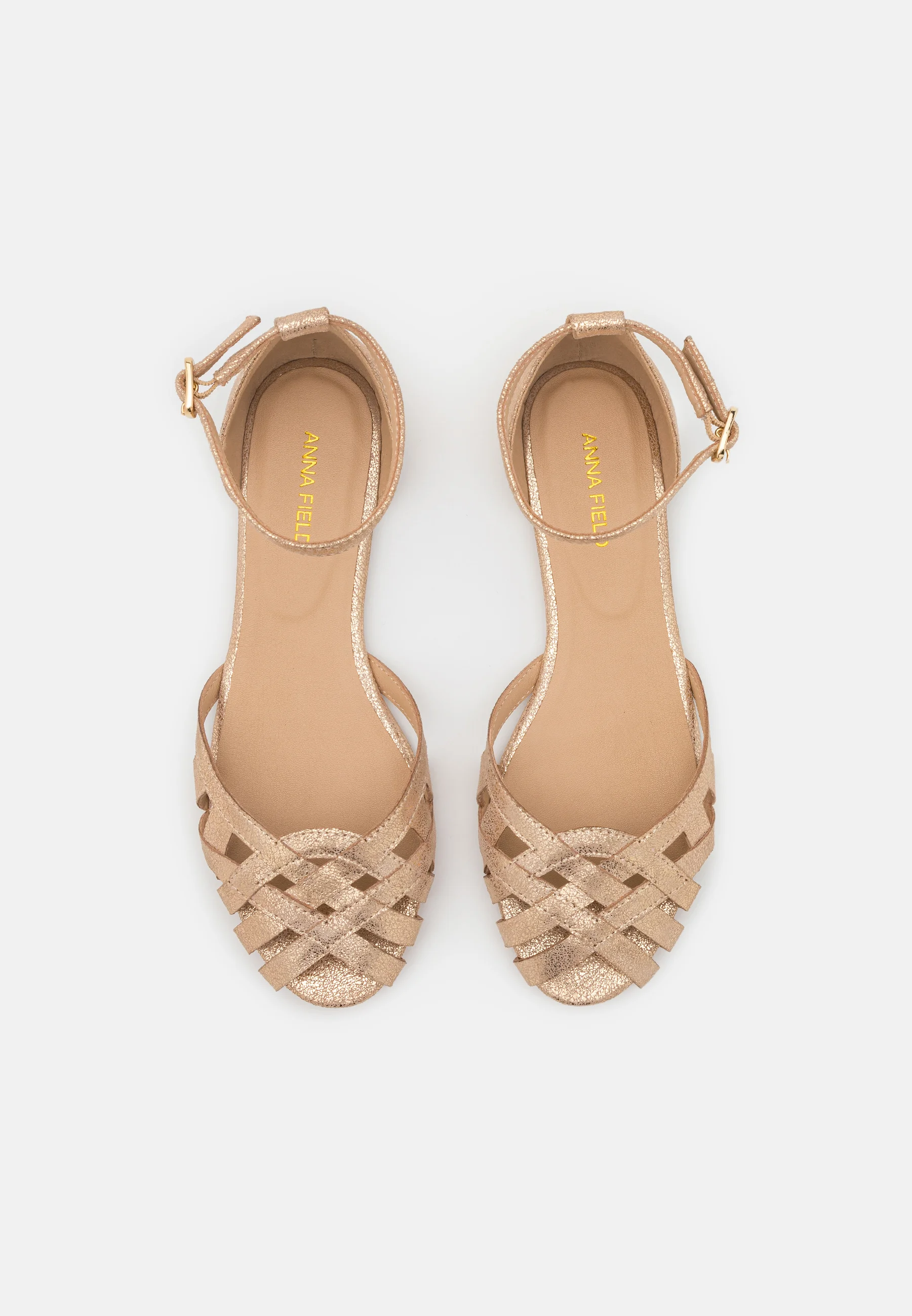 Anna Field Wide Fit LEATHER - Bailarinas con punta abierta