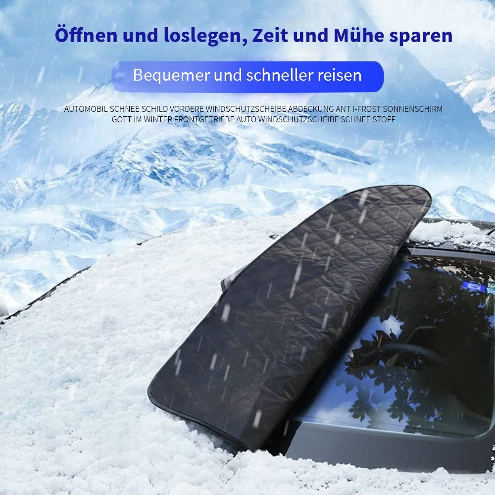 JOYOLEDER Frontscheibenabdeckung Anti-Frost für die Windschutzscheibe