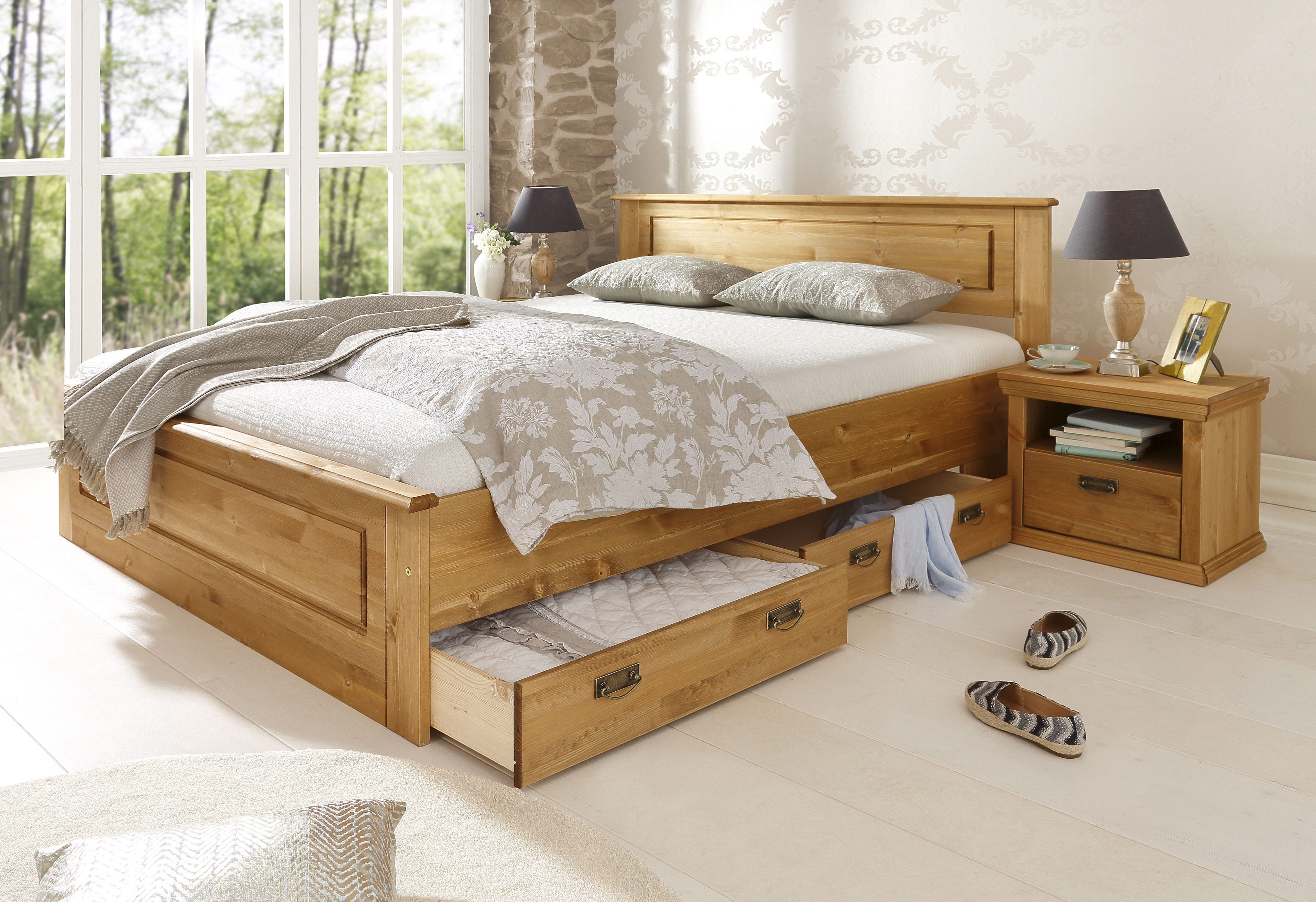 Home affaire Massivholzbett Madrid