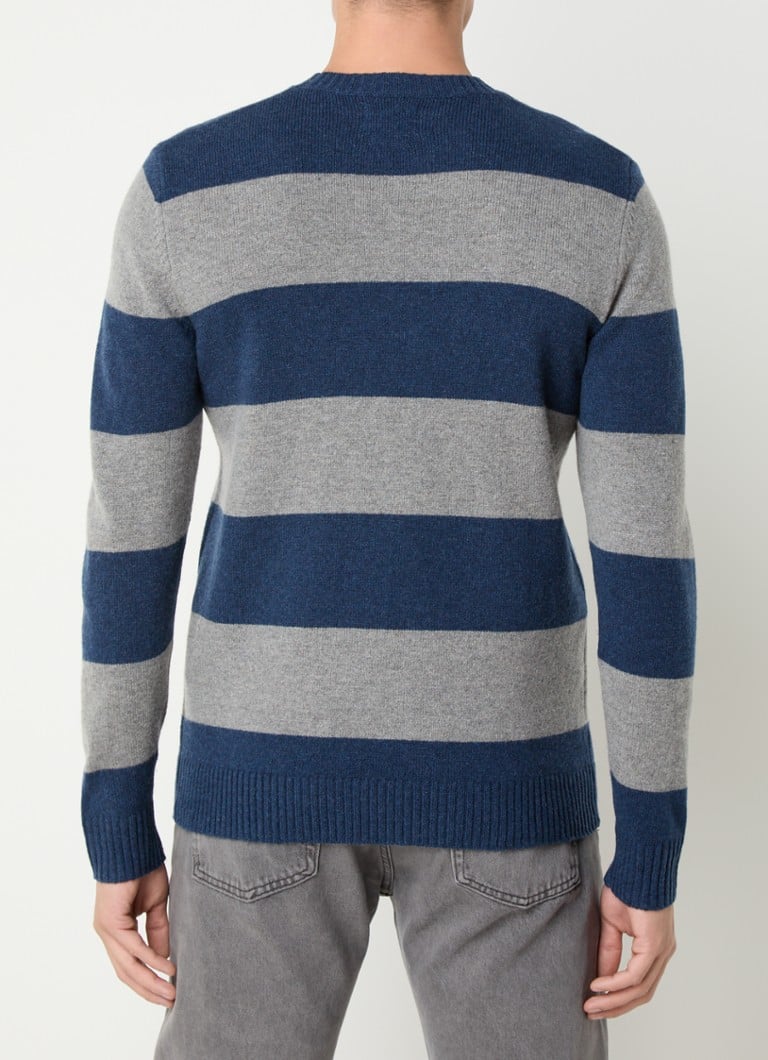 Levi's Fine-knit wool blend pullover with stripe print