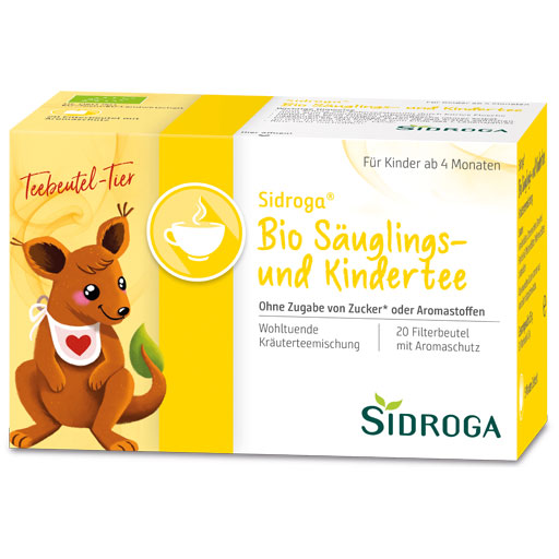 SIDROGA Bio Säuglings- und Kindertee Filterbeutel  20X1.3 g  Tee