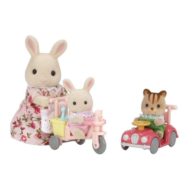 5040 Tricycle et mini voiture bébés Sylvanian