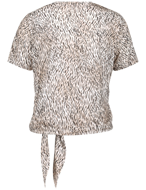 Blusenshirt mit Knotendetail