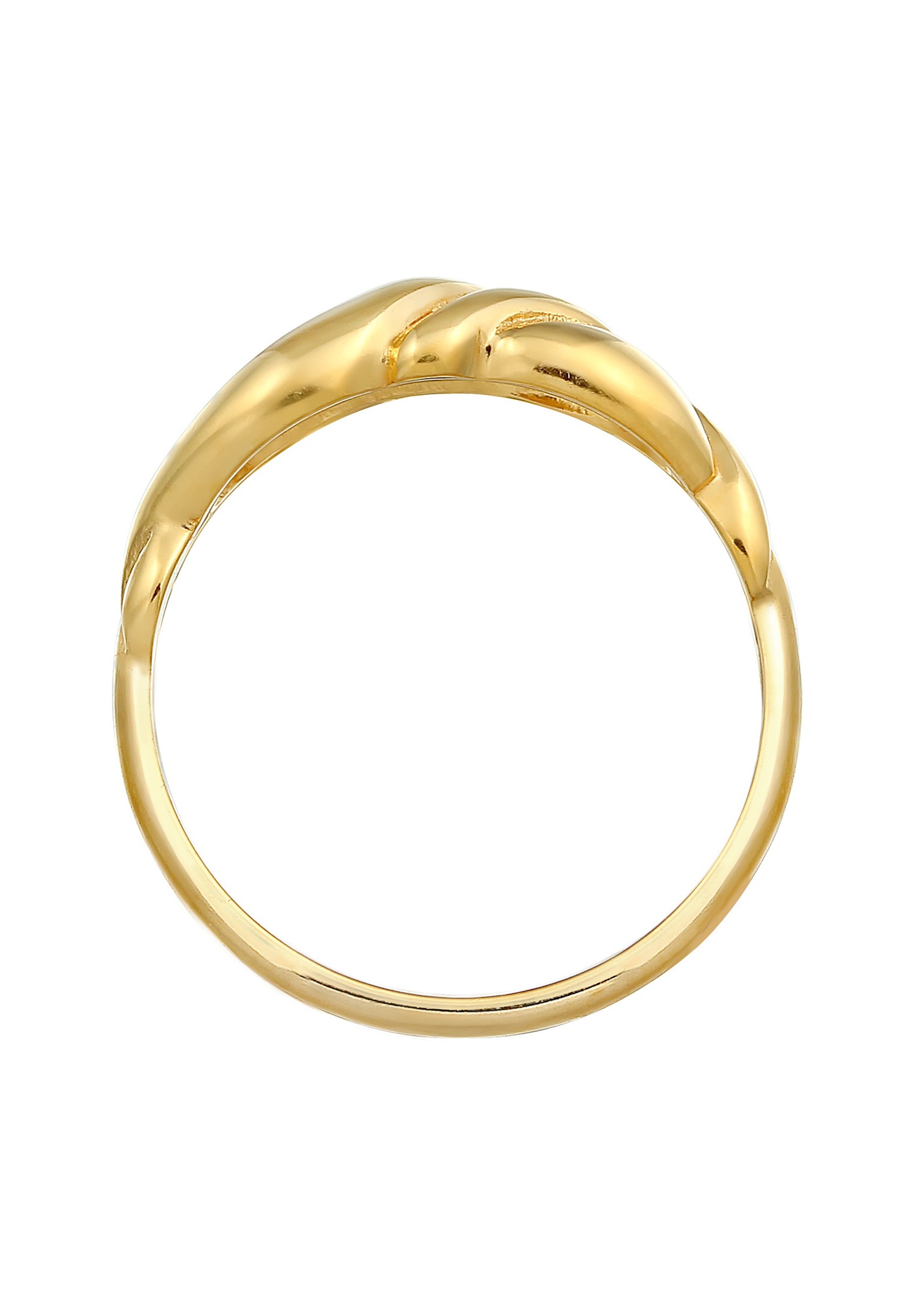 Collana da donna Elli Trend Blogger con nodo curvo in stile boho, in argento sterling 925.