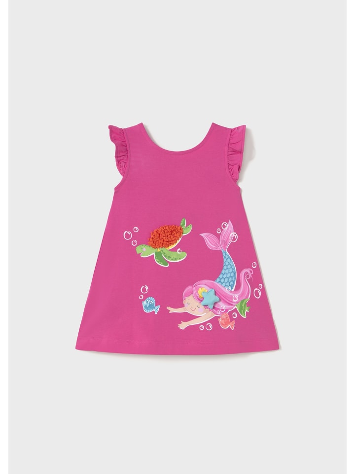 Mayoral Sommerkleid Meerjungfrau in fuchsia günstig kaufen