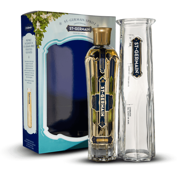 Coffret Liqueur St Germain + Carafe en Verre 20%