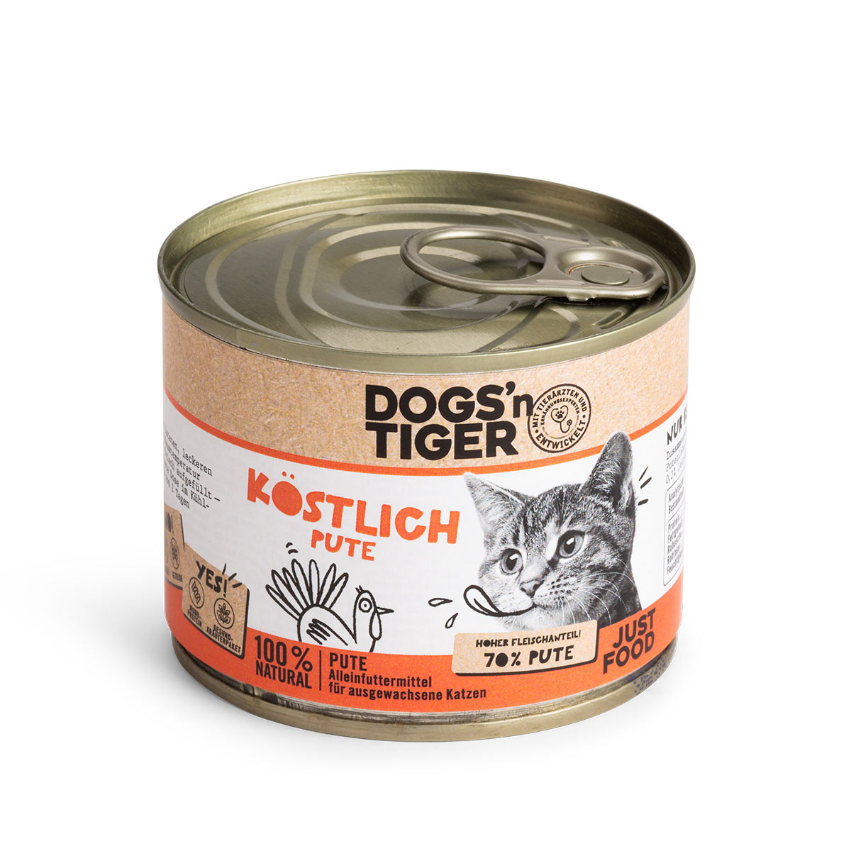 Dogs'n Tiger Köstlich Nassfutter Pute günstig kaufen bei ZooRoyal