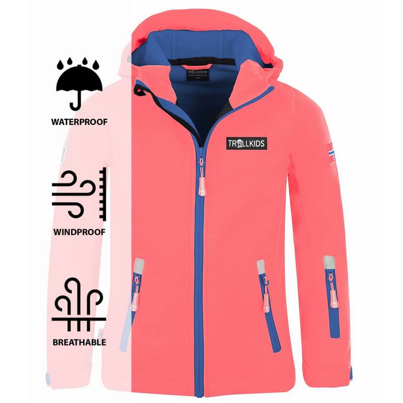 Trollkids Oslofjord Softshelljacke Mädchen