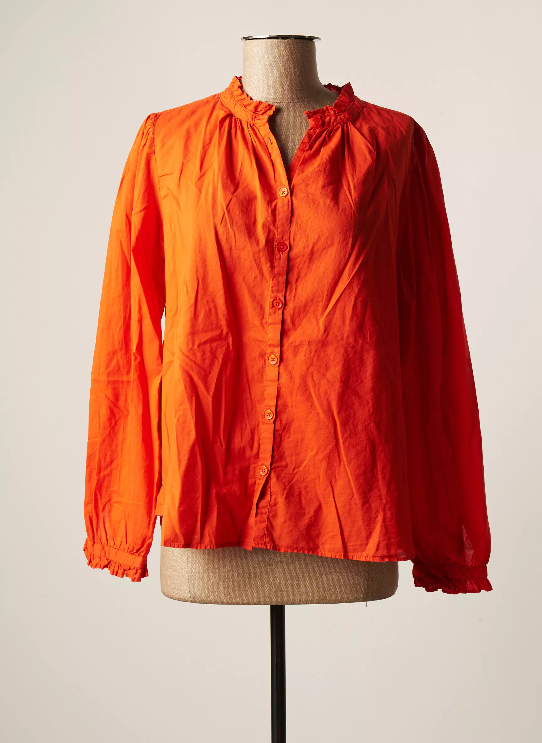 Amour Chemisiers Femme couleur orange