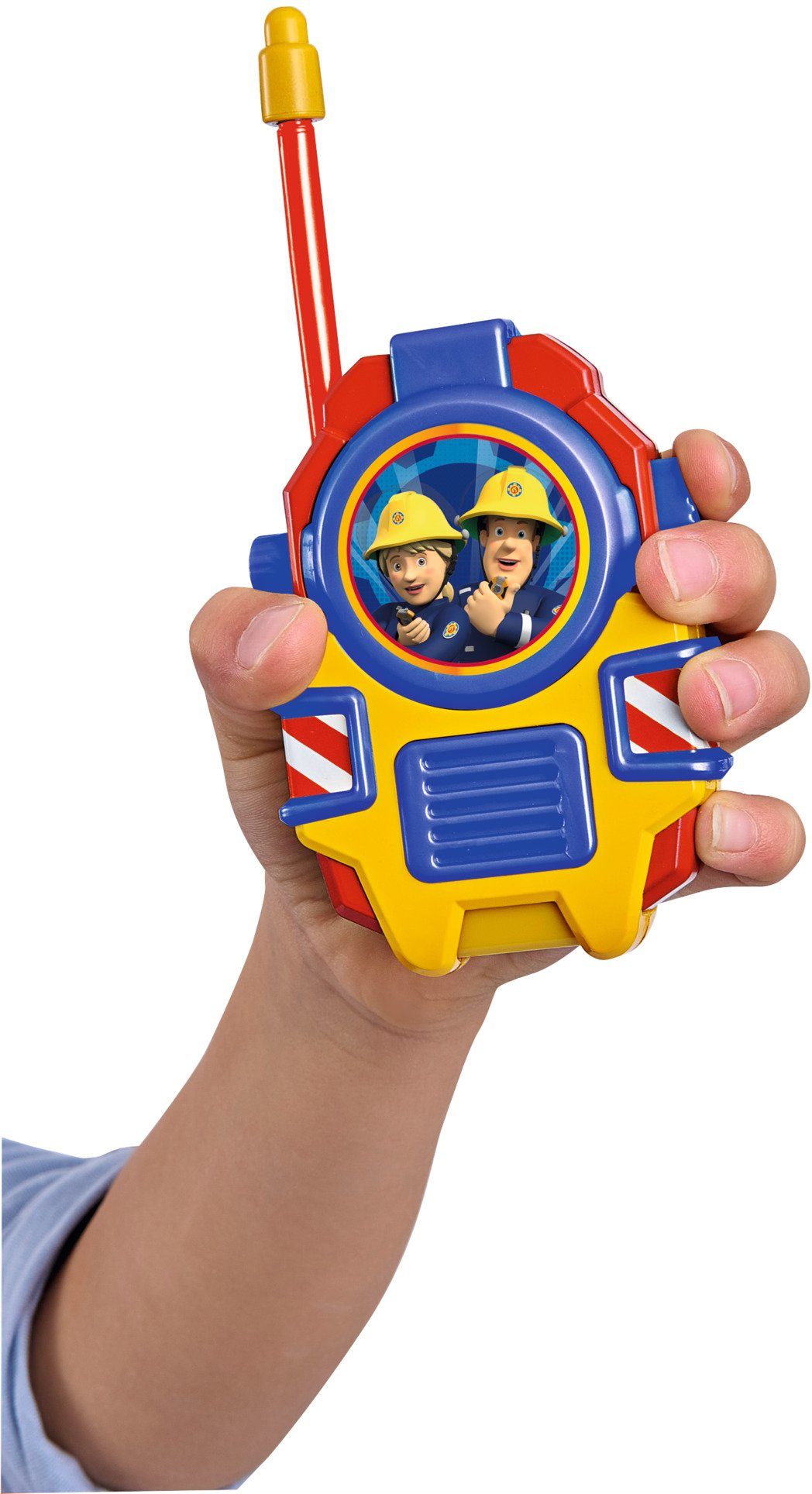 SIMBA Spielzeug-Schutzweste Feuerwehrmann Sam, Feuerwehr Rettungsset, (Set, 3-tlg), mit Taschenlampe und Walkie-Talkie