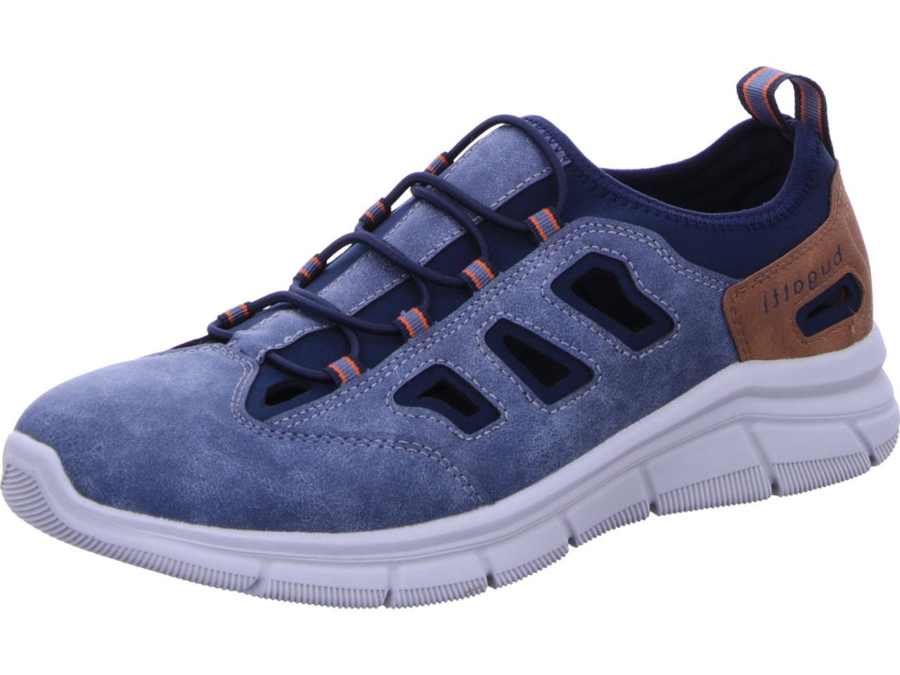 BUGATTI Sportliche Slipper blau Soa