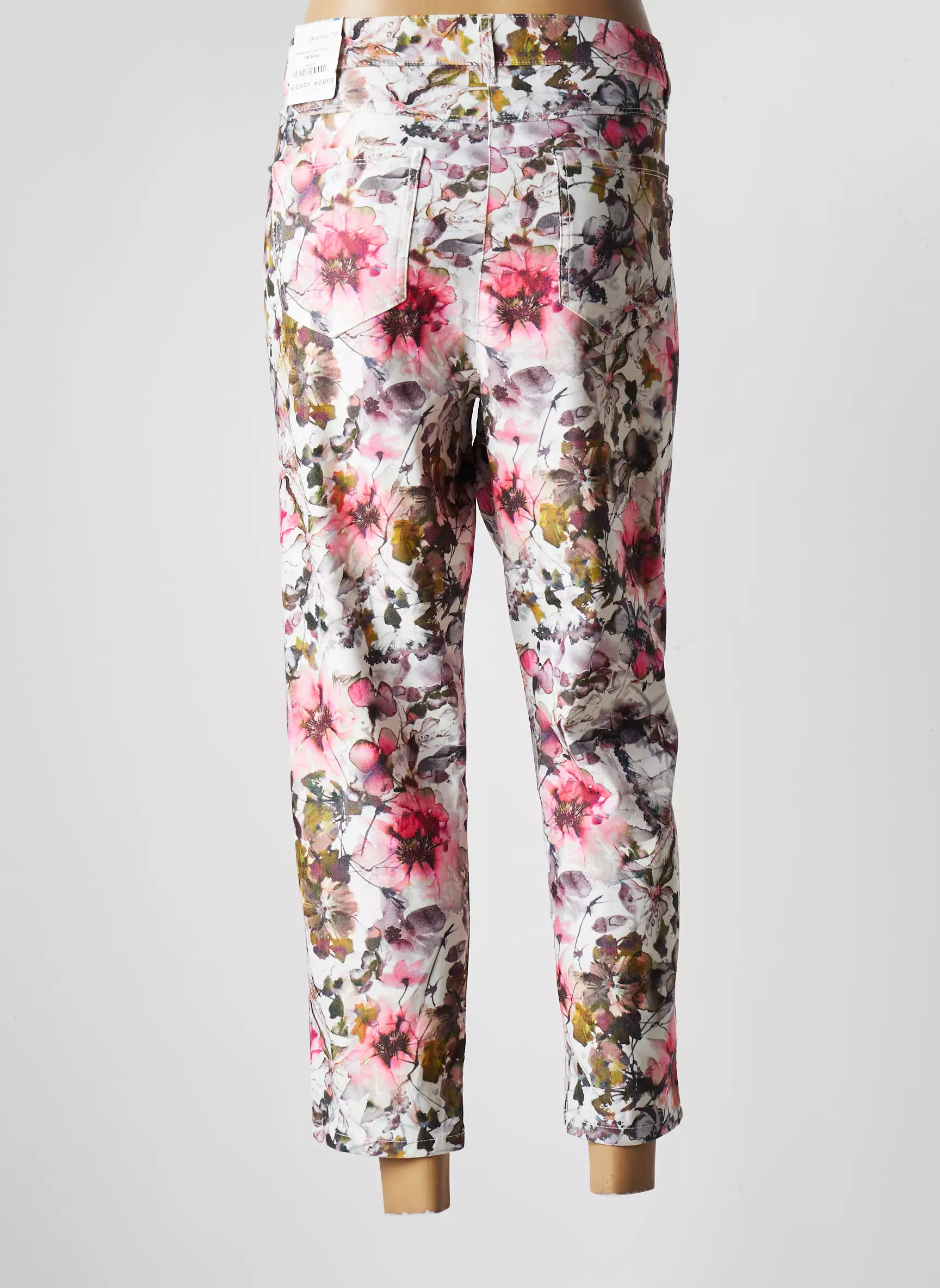 Gerry Weber Pantalon7 8 Femme couleur blanc