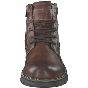 Tom Tailor Schnür Boots in braun