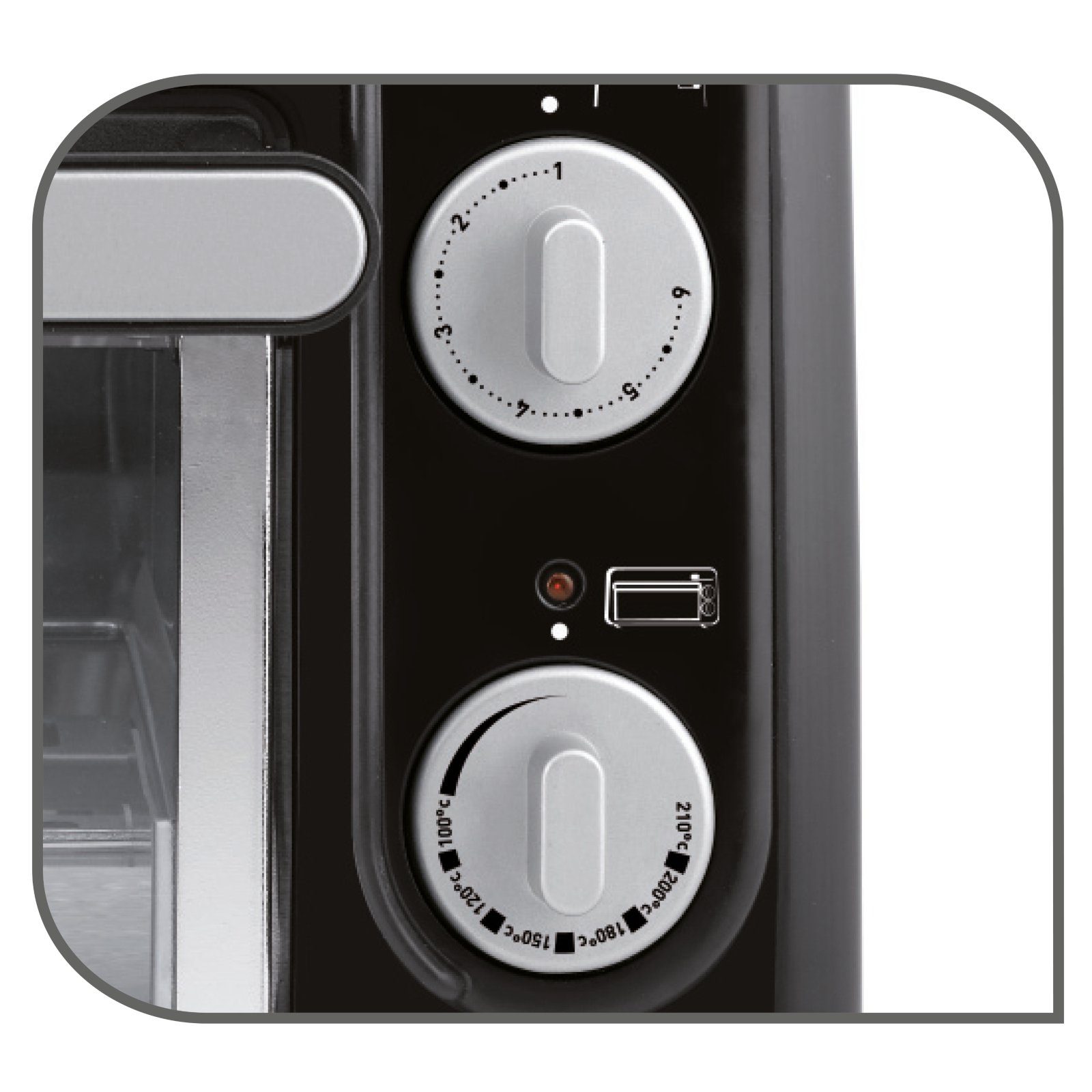 Tefal 2-in-1-Toaster Toast n' Grill TL6008 Toaster Backofen Tischbackofen Mini Ofen, für 2 Scheiben, 1300 W
