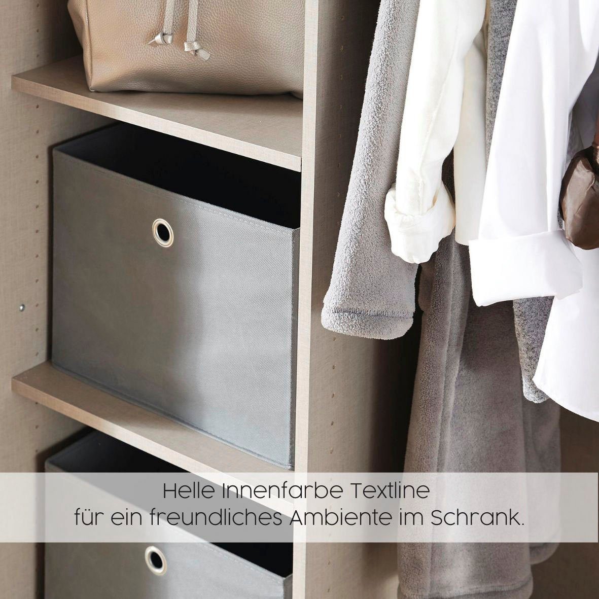 rauch Schlafzimmer-Set Lamella, (Set), mit eleganter Lamellenabsetzung