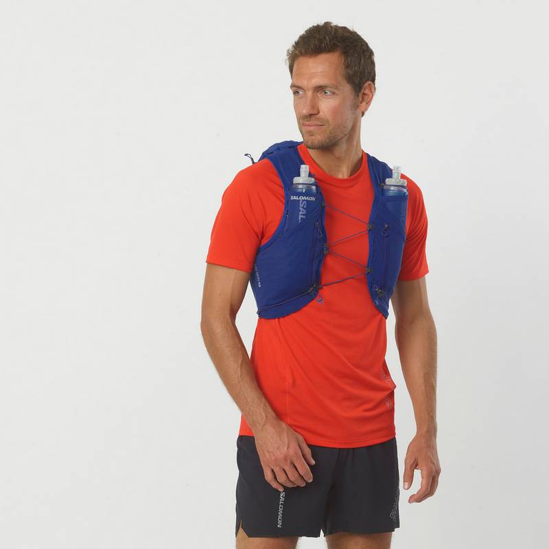 Salomon ADV SKIN 12 with flaks Trinkrucksack