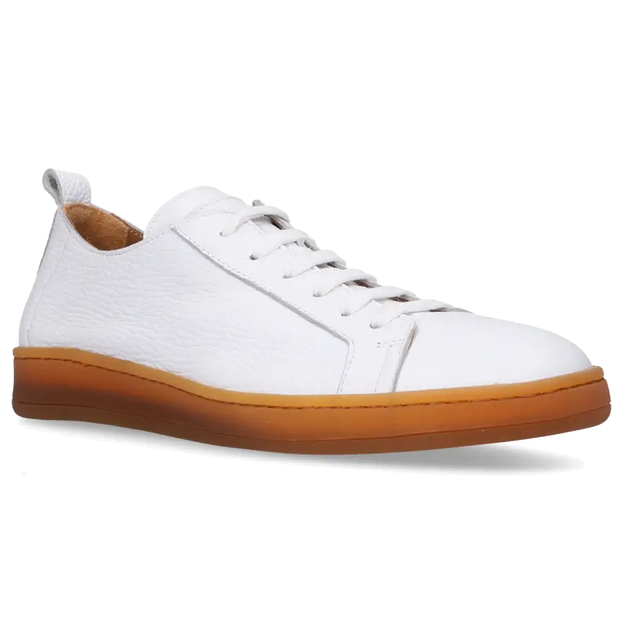 Elia Maurizi - Sneaker low 1016 Kalbsleder - weiß