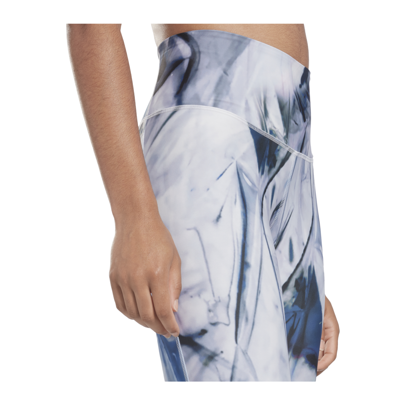 Reebok Lux HR Leggings Training Damen Blau