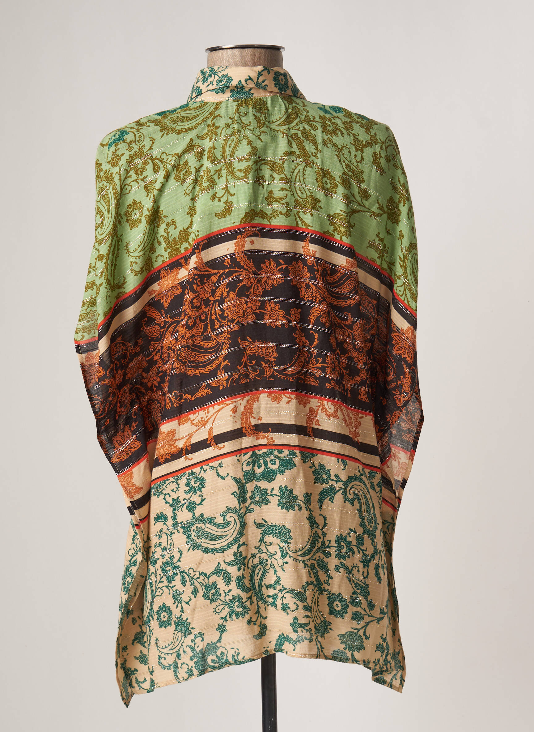 Desigual Tuniquemanchecourte Femme couleur vert