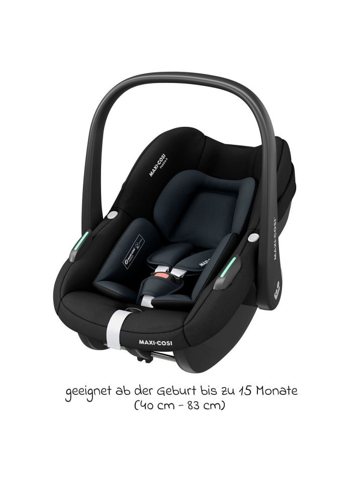 Maxi-Cosi Babyschale Pebble S i-Size ab Geburt - 15 in schwarz günstig kaufen onesize
