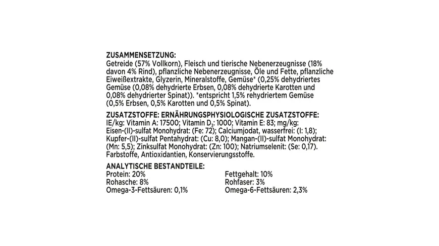 PURINA BENEFUL Original mit Rind & Gemüse 1.4 kg
