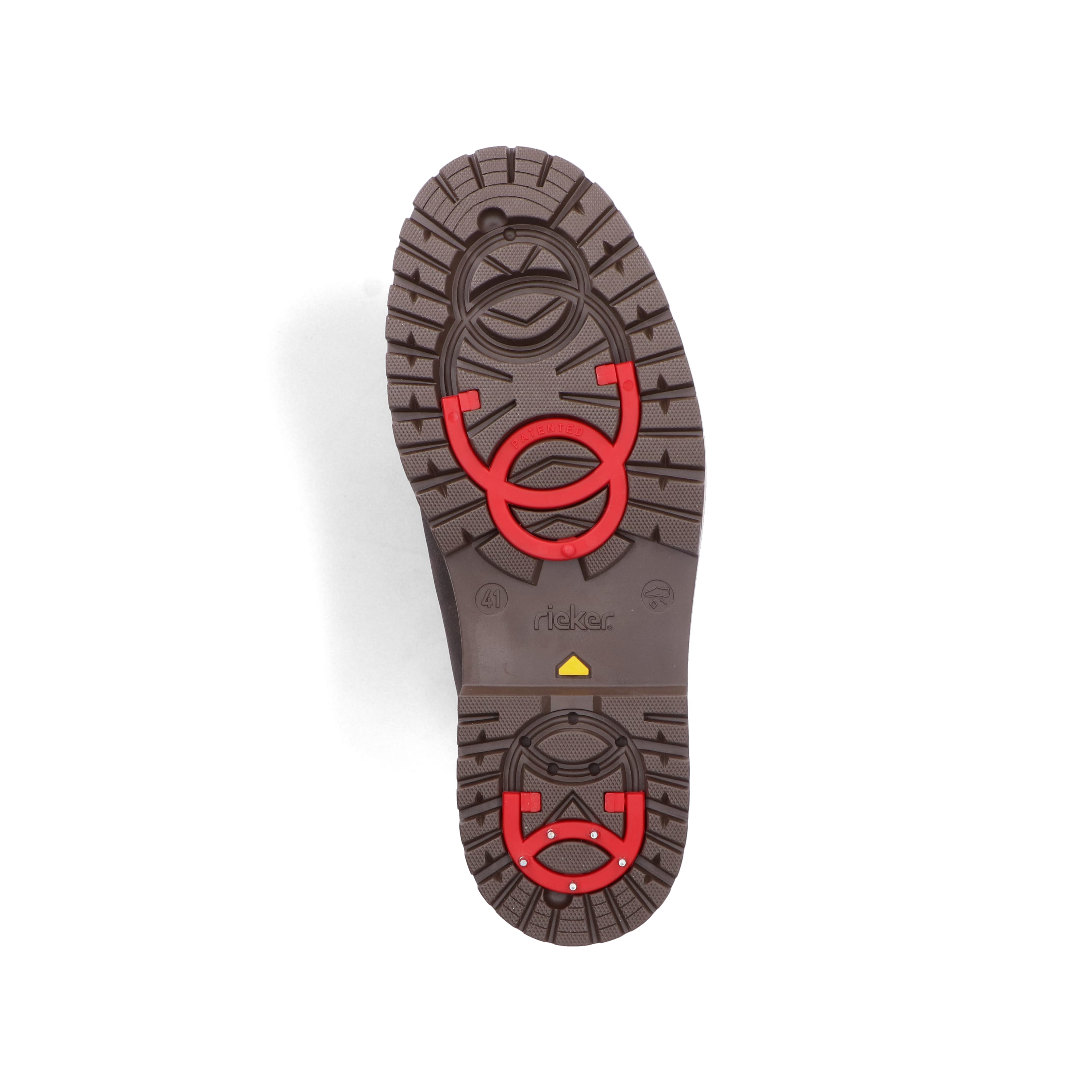 Rieker Herren Schnürstiefel kaffeebraun