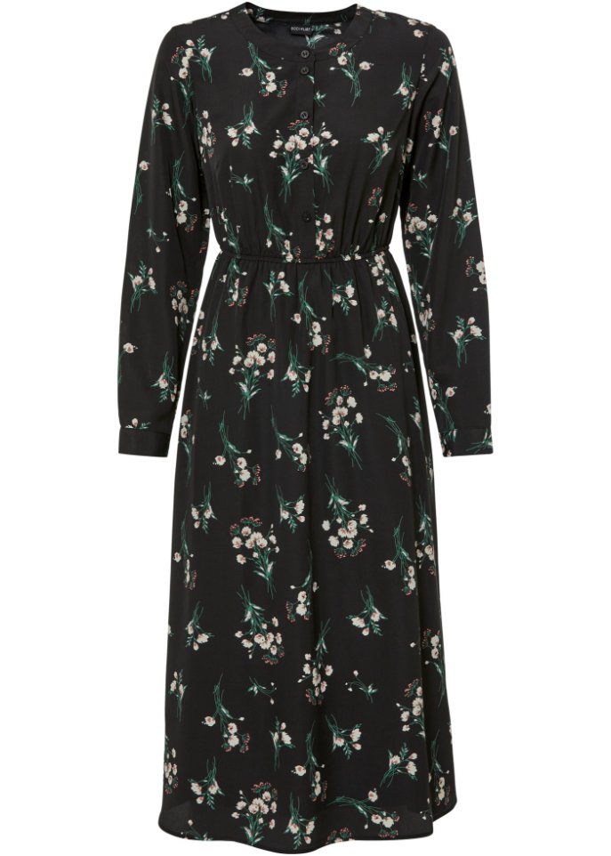 bedrucktes Midikleid