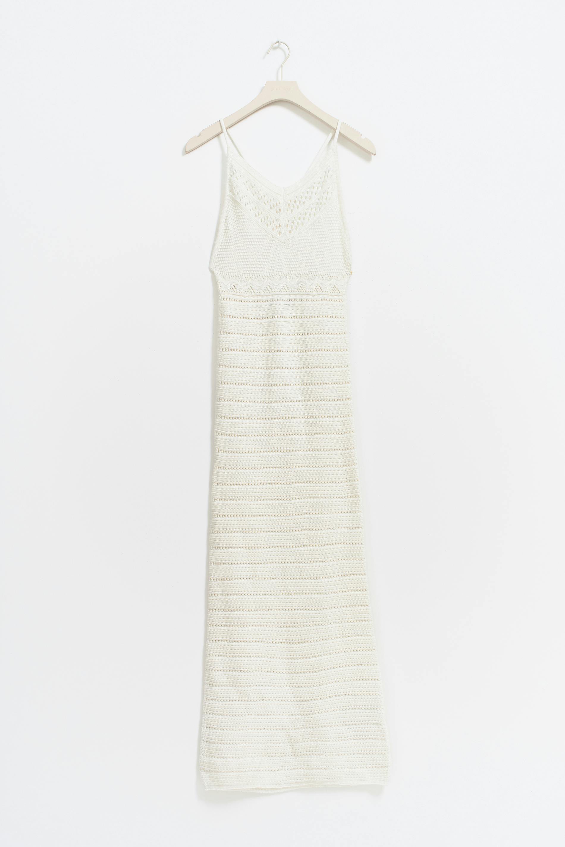 Knitted crochet dress