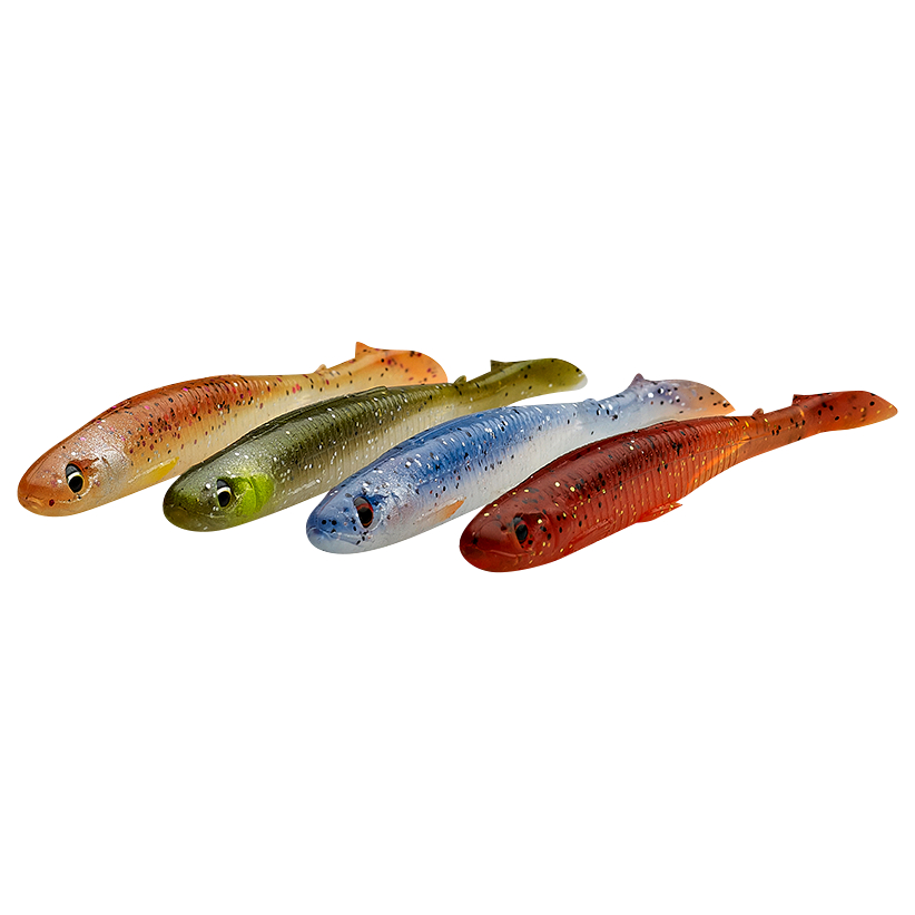 Savage Gear Gummifisch Slender Scoop Clear Water Mix