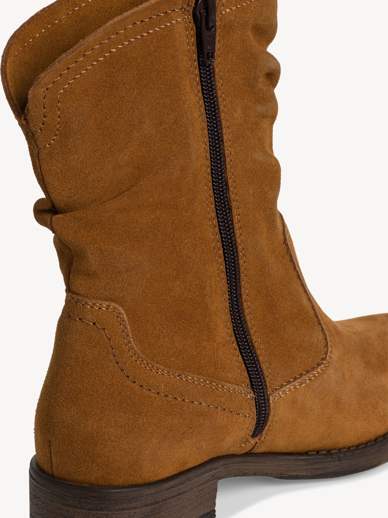 Bottes de cow-boy en cuir - marron