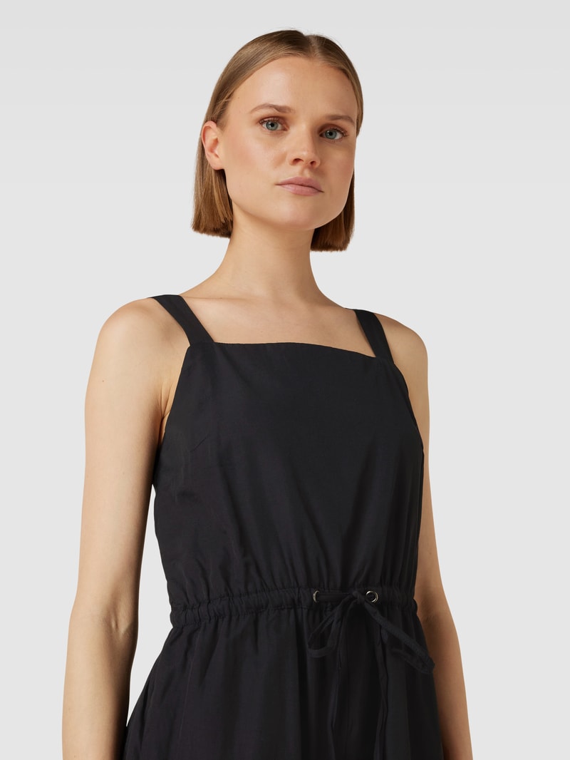 Jumpsuit mit Taillenbund Modell 'Jeanet' in schwarz