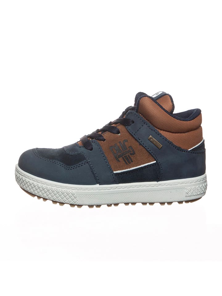 Primigi Leder-Sneakers in Dunkelblau günstig kaufen