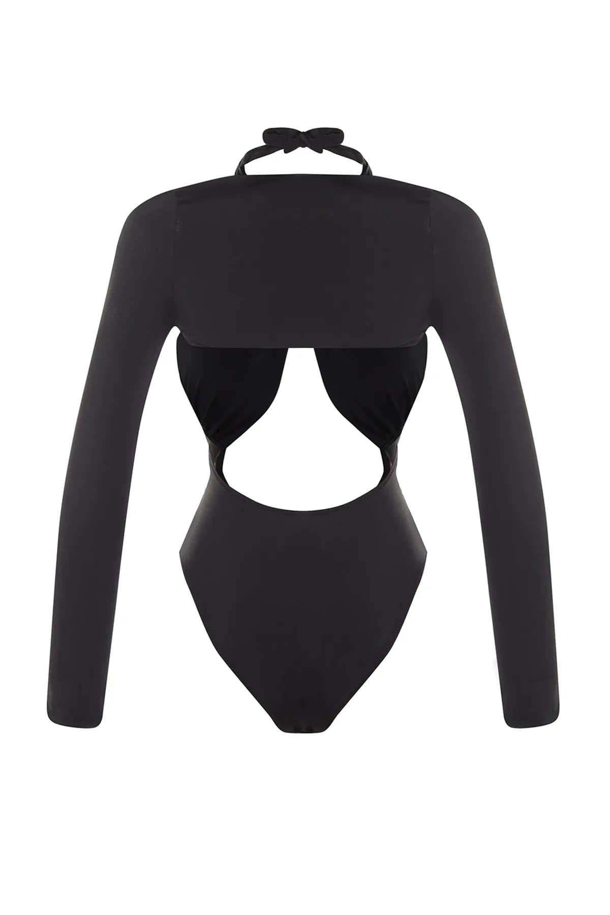 Trendyol Collection  Monokini - Schwarz - Unifarben