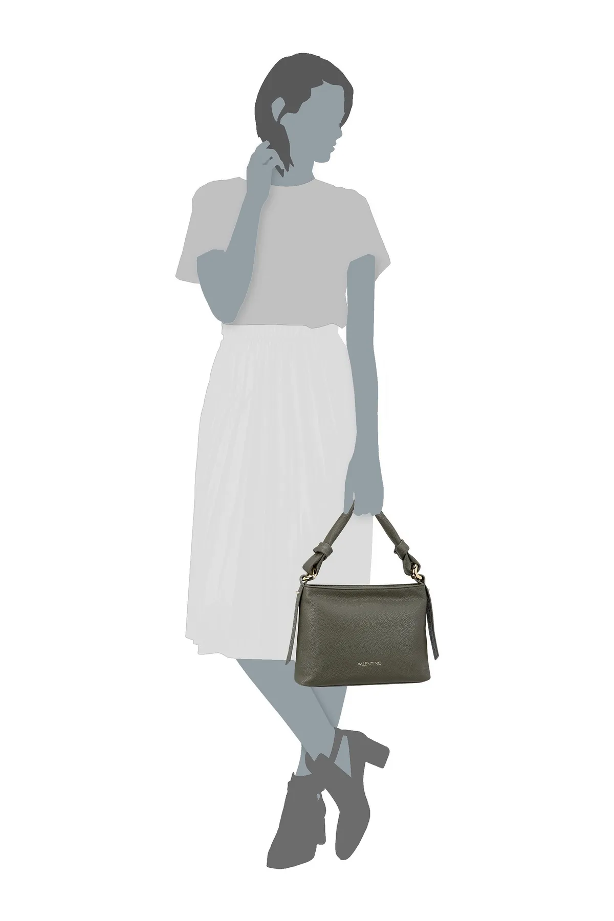 Valentino Bags  Schultertasche Ring RE Hobo Bag L02