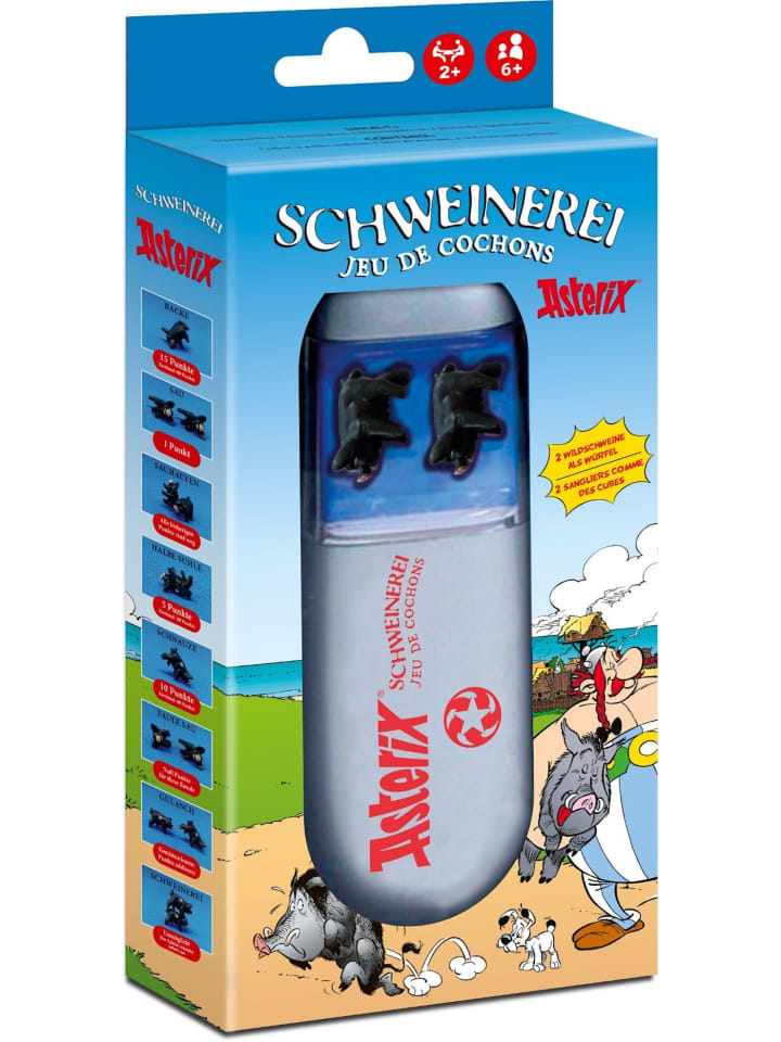 Winning Moves Schweinerei Asterix und Obelix Spiel Schweinchen Würfelspiel in bunt günstig kaufen onesize