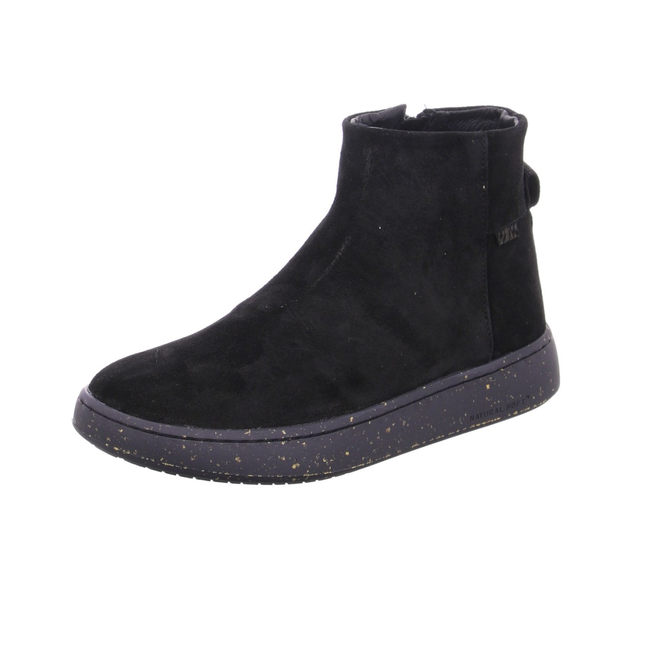 WODEN Klassische Slipper schwarz Abbi Suede
