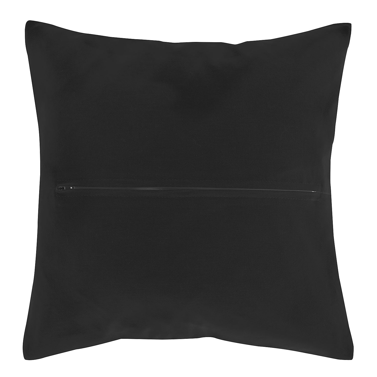 buttinette Kissenrücken schwarz, 45 x 45 cm