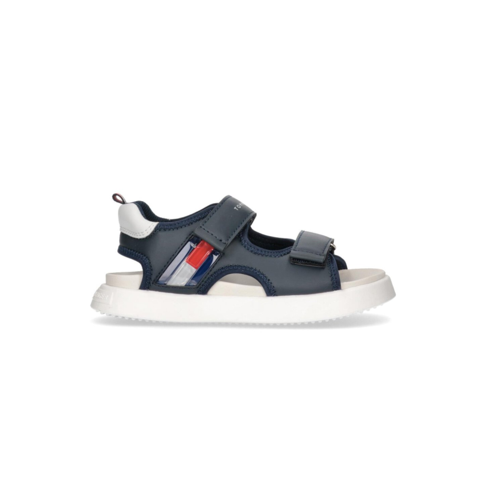 Tommy Hilfiger Flag Sandale T3B2-32906-1355800 / blau