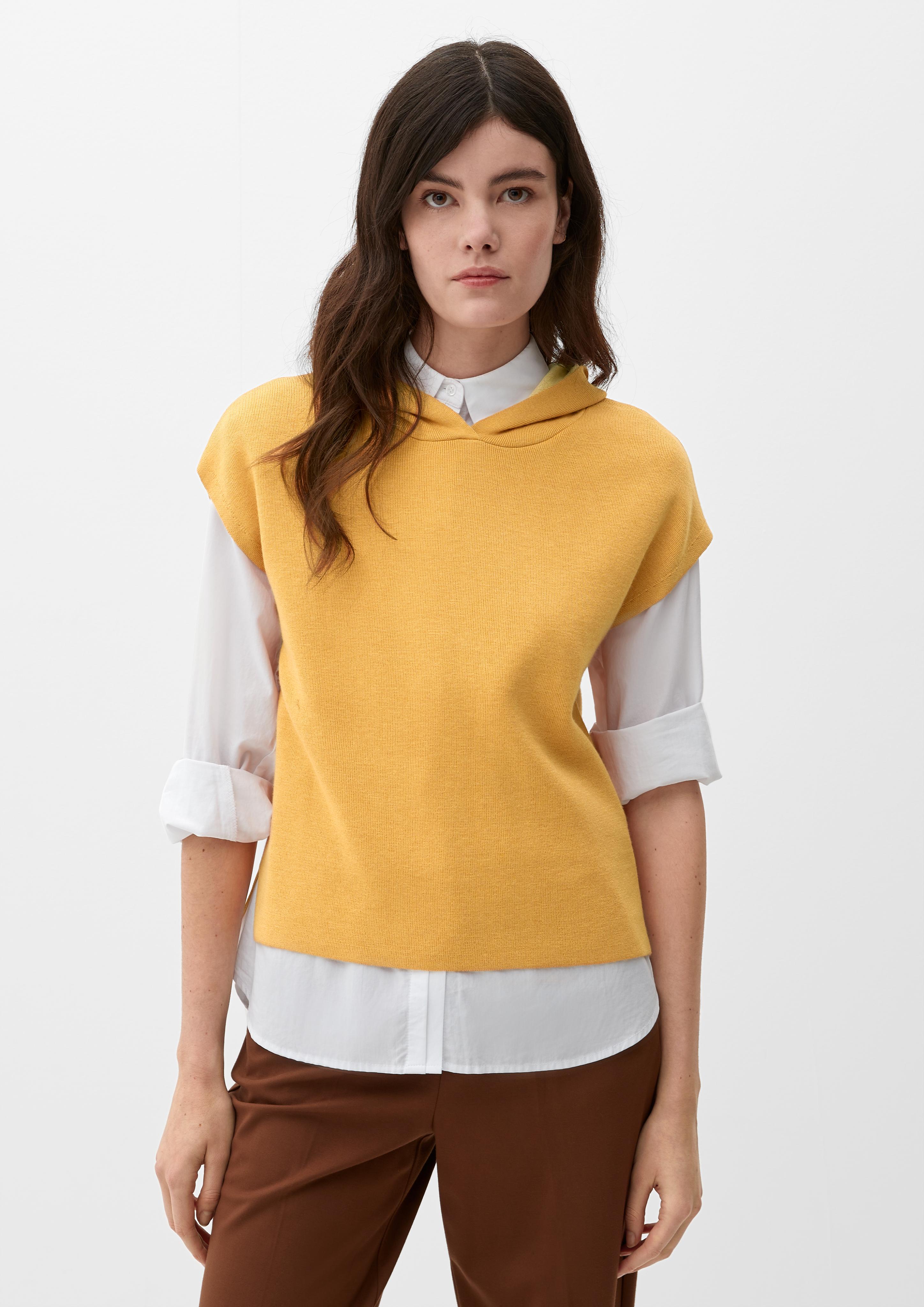 Ärmelloser Strickpullover  2126964-17X5