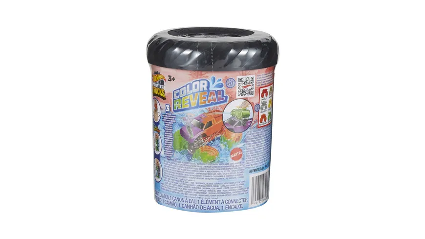 Hot Wheels Monster Trucks Color Reveal Asst