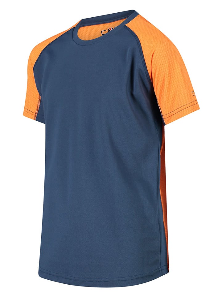 CMP Funktionsshirt in Dunkelblau/ Orange günstig kaufen