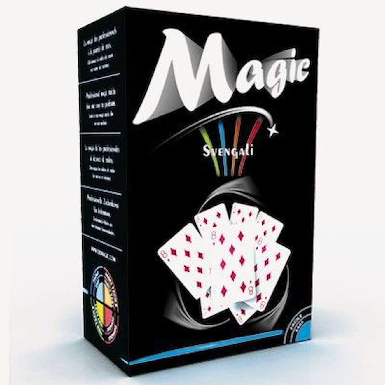 Coffret de magie cartes Svengali blanc
