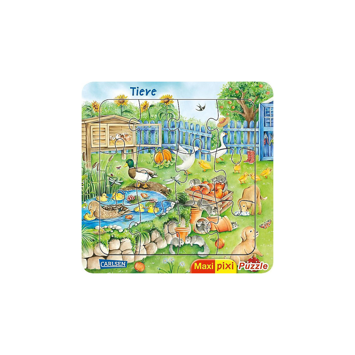 Maxi-Pixi-Puzzle: Tiere (Kinderpuzzle)